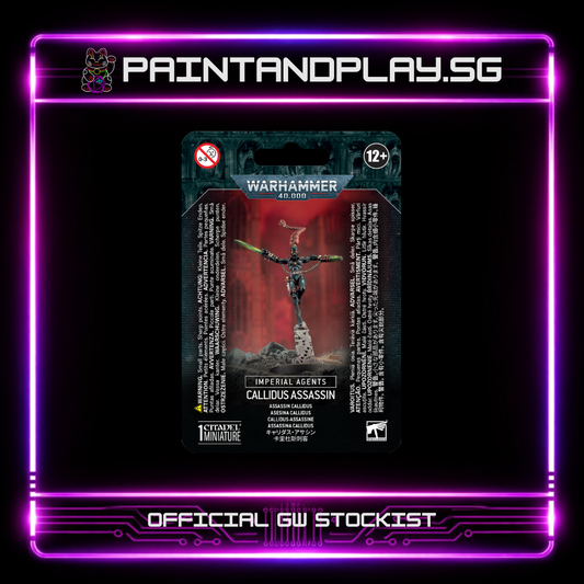 WARHAMMER 40K: IMPERIAL AGENTS CALLIDUS ASSASSIN