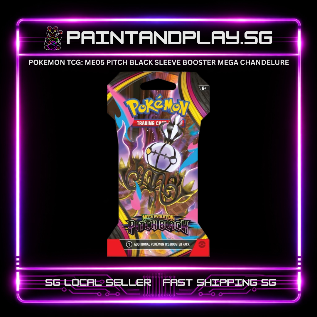 POKEMON TCG: ME05 PITCH BLACK SLEEVED BOOSTER PACK