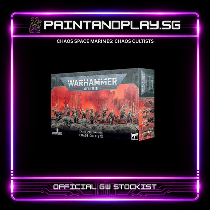 WARHAMMER 40K: CHAOS SPACE MARINES REBEL SQUAD & HEROES HUB - ABADDON, HURON & DEFILER