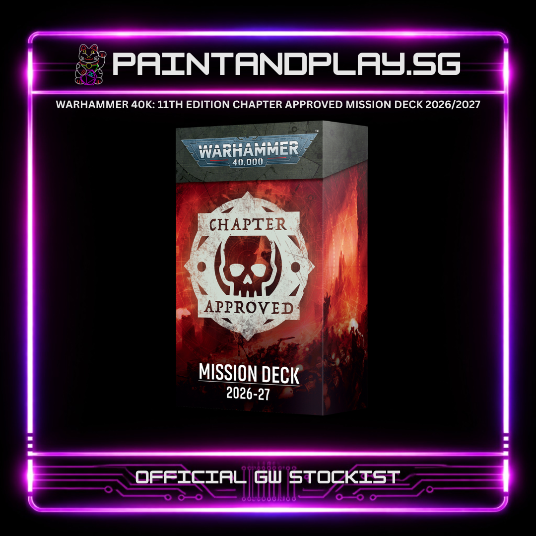 WARHAMMER 40K: 11TH EDITION ESSENTIALS - CORE RULES / MISSION DECKS / TERRAIN SET