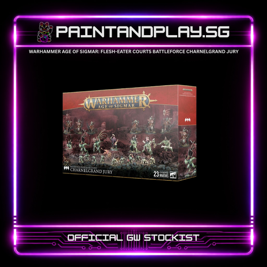 WARHAMMER AGE OF SIGMAR: FLESH-EATER COURTS BATTLEFORCE CHARNELGRAND JURY BOXED SET