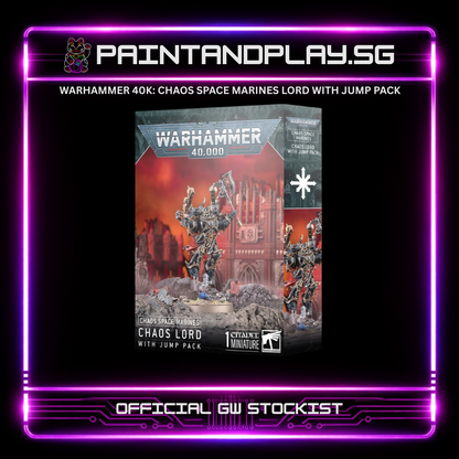 WARHAMMER 40K: CHAOS SPACE MARINES REBEL SQUAD & HEROES HUB - ABADDON, HURON & DEFILER