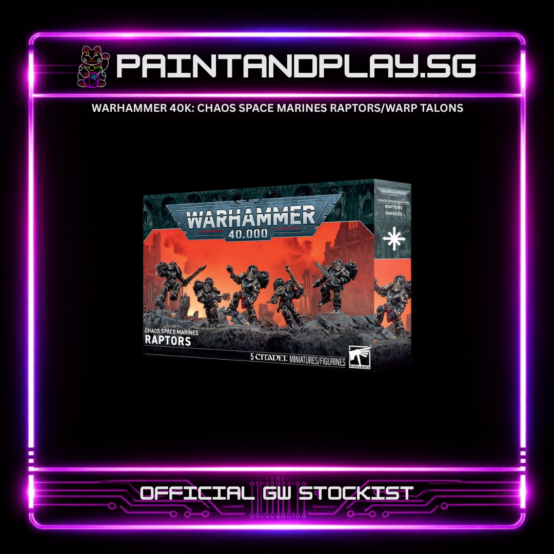 WARHAMMER 40K: CHAOS SPACE MARINES REBEL SQUAD & HEROES HUB - ABADDON, HURON & DEFILER
