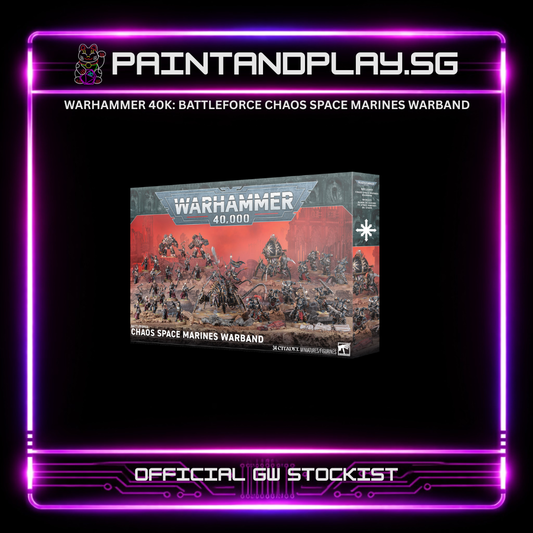 WARHAMMER 40K: BATTLEFORCE CHAOS SPACE MARINES WARBAND