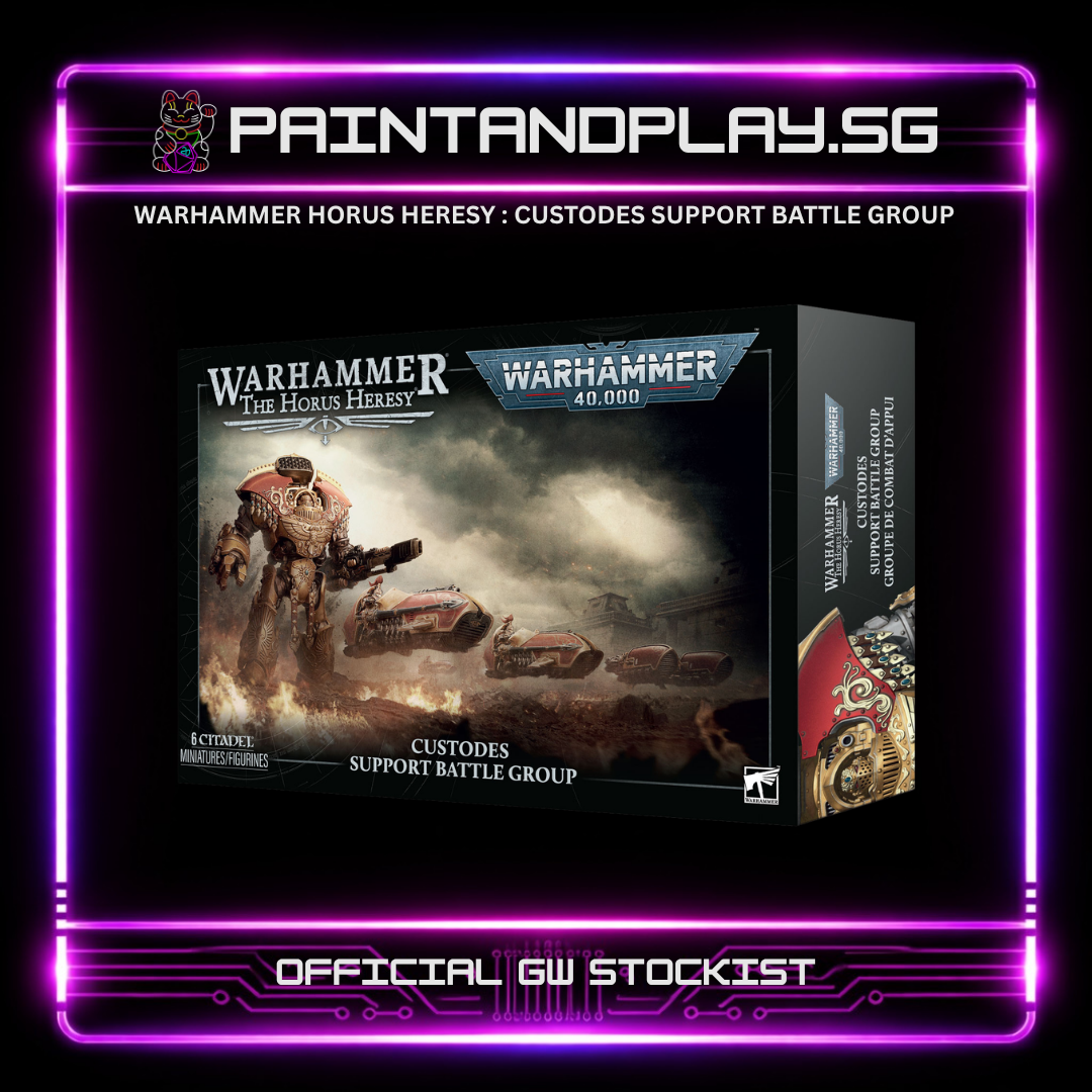 WARHAMMER HORUS HERESY : LEGIO CUSTODES SUPPORT BATTLE GROUP