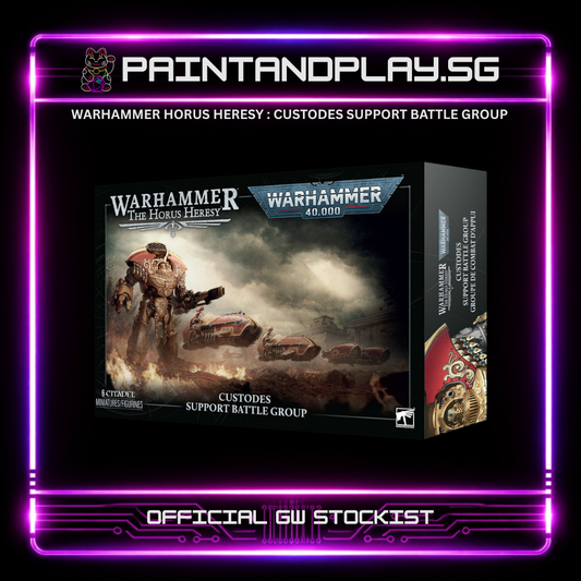WARHAMMER HORUS HERESY : LEGIO CUSTODES SUPPORT BATTLE GROUP