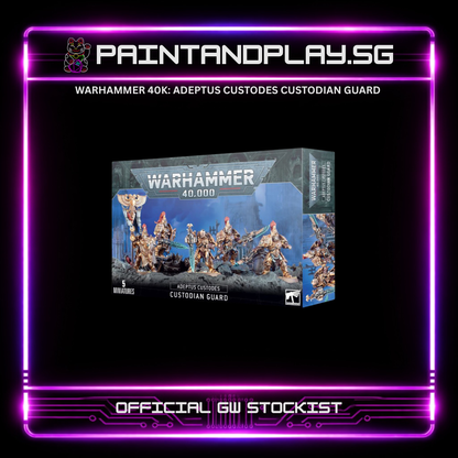 WARHAMMER 40K / HORUS HERESY: ADEPTUS CUSTODES COLLECTION HUB