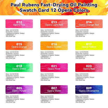 Paul Rubens Alkyd Resin Quick-Drying Oil Paint 50ML