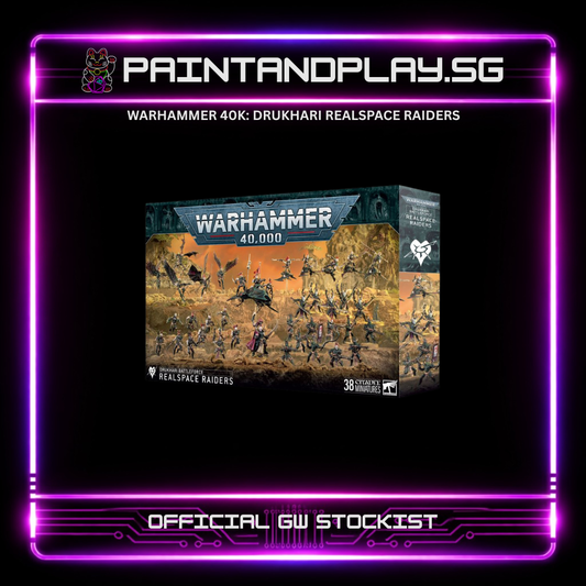 WARHAMMER 40K: DRUKHARI REALSPACE RAIDERS BOXED SET