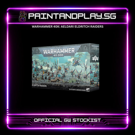 WARHAMMER 40K: AELDARI ELDRITCH RAIDERS BOXED SET