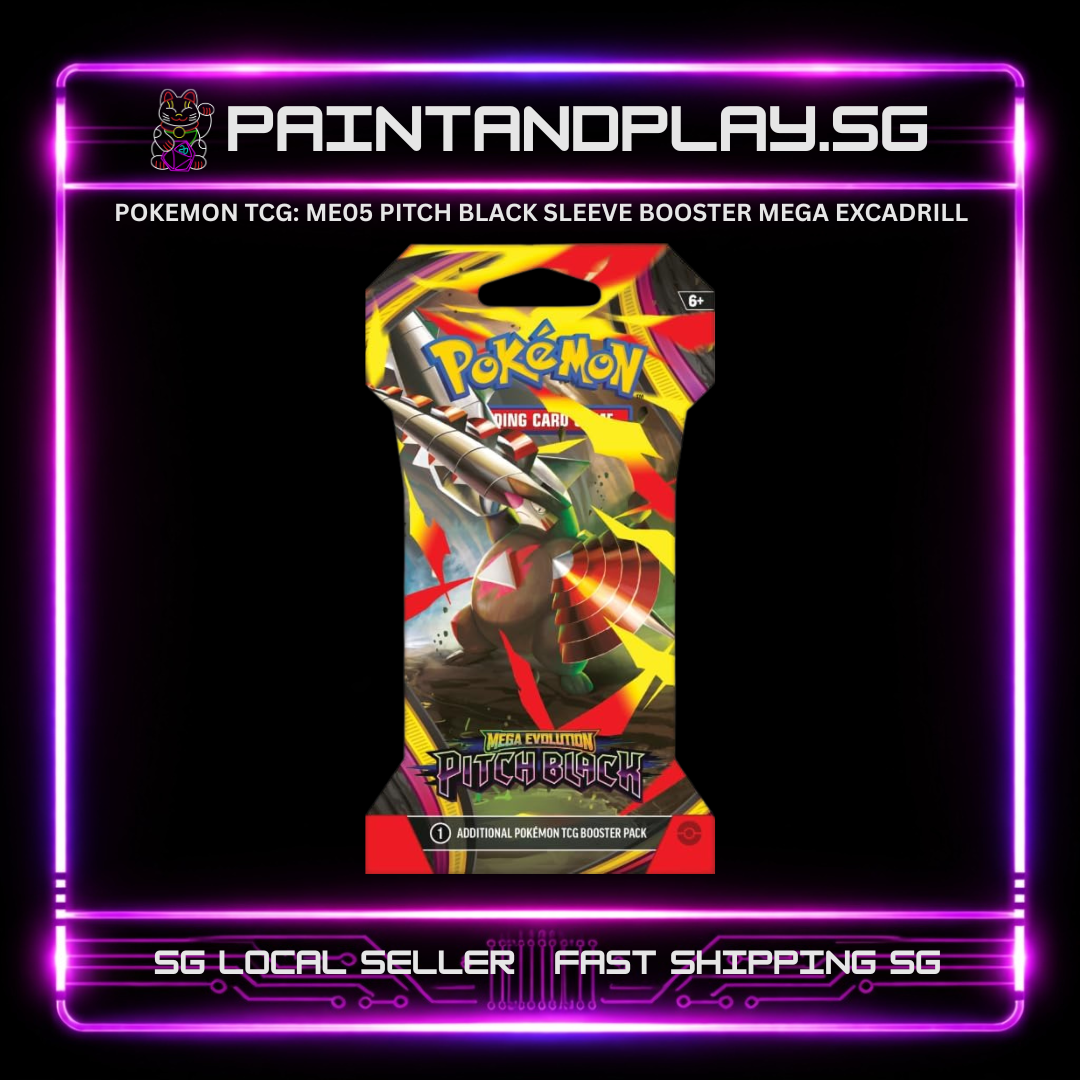 POKEMON TCG: ME05 PITCH BLACK SLEEVED BOOSTER PACK