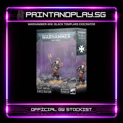 WARHAMMER 40K: BLACK TEMPLARS FACTION COLLECTION HUB