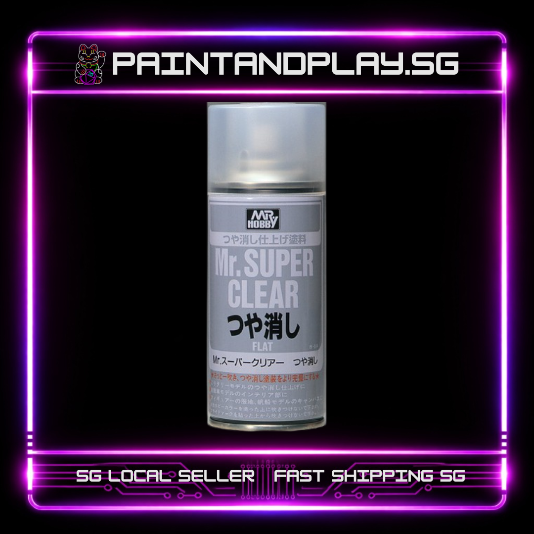 MR HOBBY: SURFACERS & TOP COATS SPRAYS
