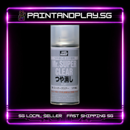 MR HOBBY: SURFACERS & TOP COATS SPRAYS