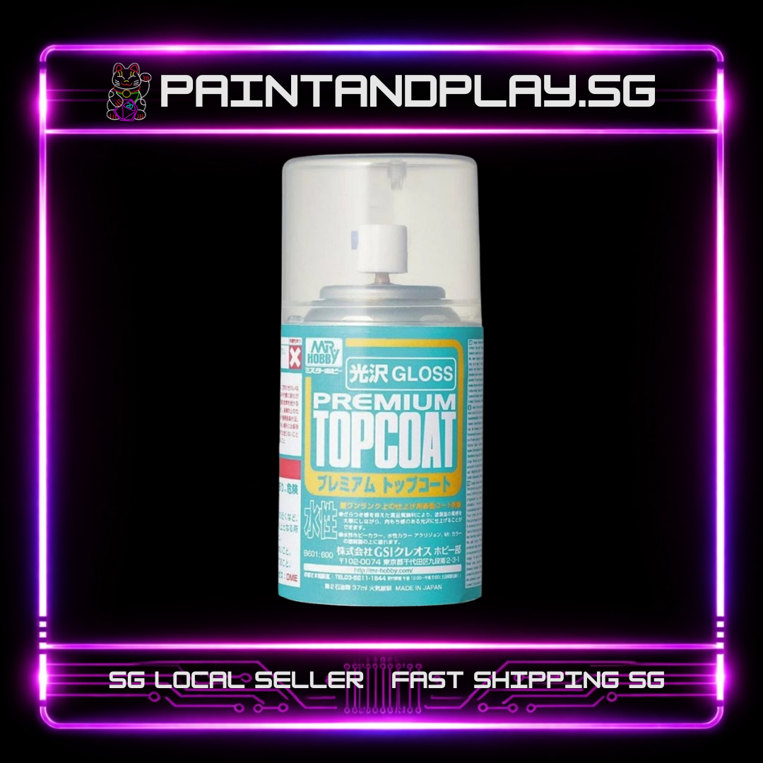 MR HOBBY: SURFACERS & TOP COATS SPRAYS