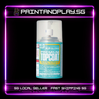 MR HOBBY: SURFACERS & TOP COATS SPRAYS