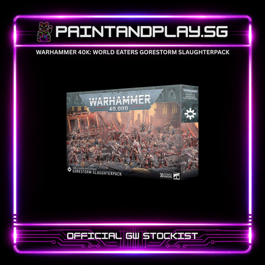 WARHAMMER 40K: WORLD EATERS GORESTORM SLAUGHTERPACK BOXED SET
