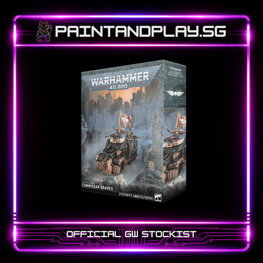 WARHAMMER 40K: ASTRA MILITARUM COMMISSAR GRAVES