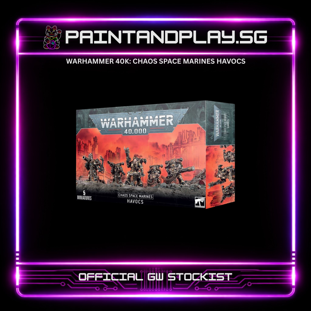 WARHAMMER 40K: CHAOS SPACE MARINES REBEL SQUAD & HEROES HUB - ABADDON, HURON & DEFILER