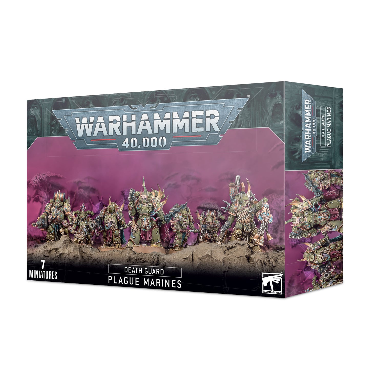 WARHAMMER 40K: DEATH GUARD PLAGUE MARINES