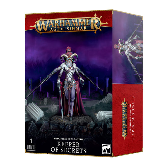 WARHAMMER AGE OF SIGMAR: HEDONITES OF SLAANESH KEEPER OF SECRETS