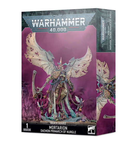 WARHAMMER 40K: DEATH GUARD MORTARION DAEMON PRIMARCH OF NURGLE
