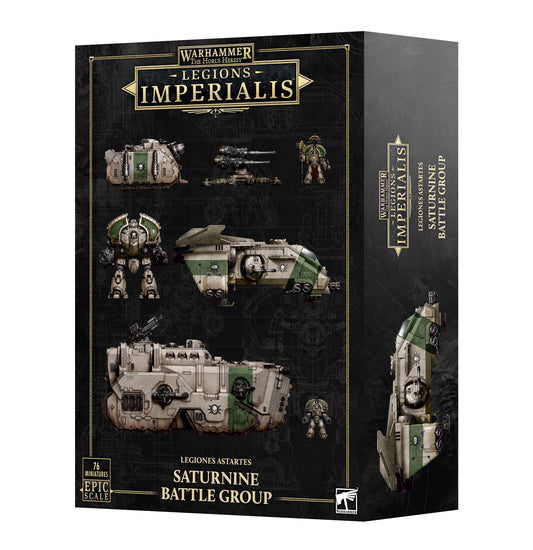 WARHAMMER THE HORUS HERESY: LEGION IMPERIALIS LEGIONES ASTARTES SATURNINE BATTLE GROUP