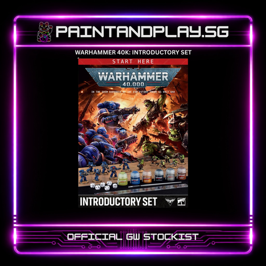 WARHAMMER 40K: INTRODUCTORY SET (SPACE MARINES VS ORKS)
