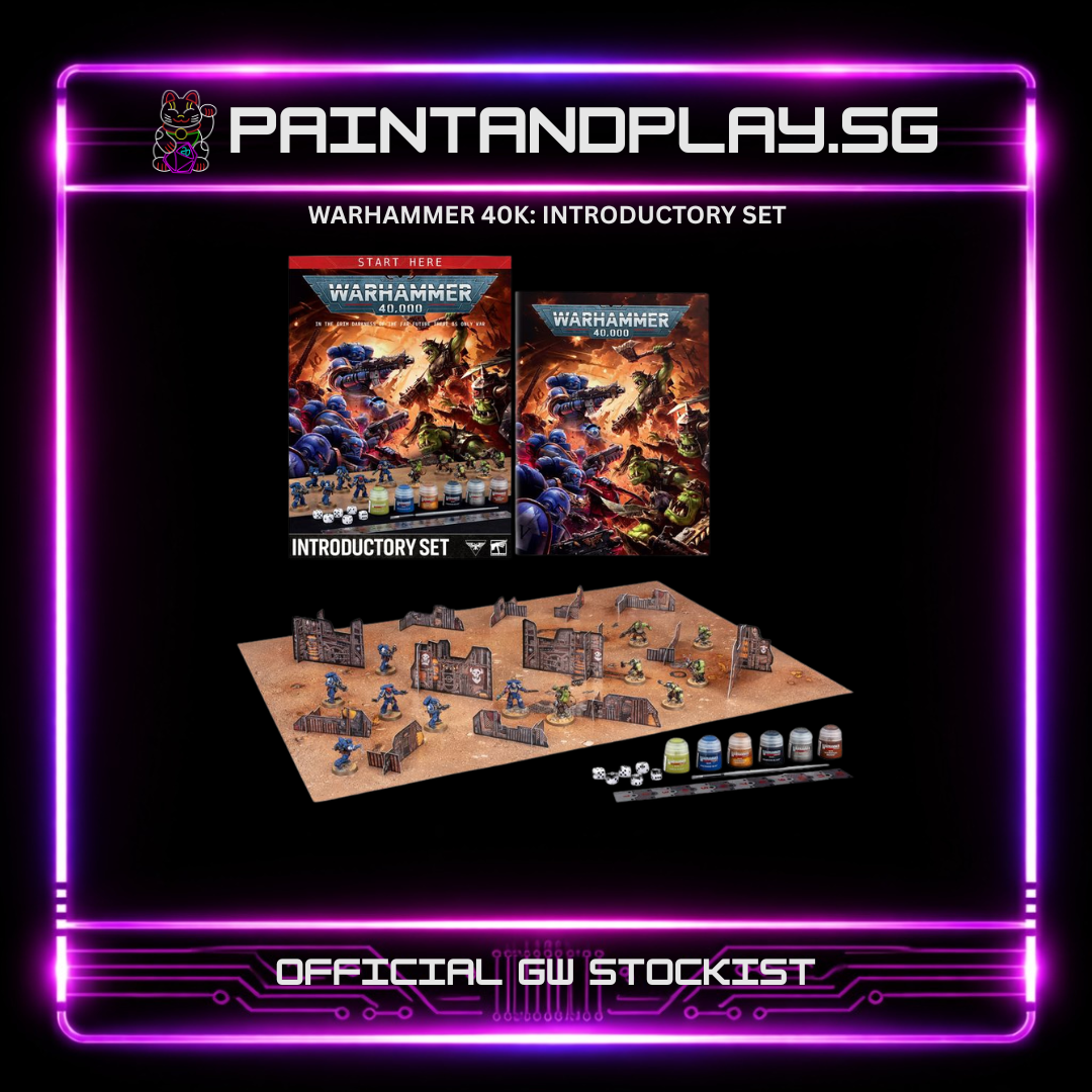 WARHAMMER 40K: INTRODUCTORY SET (SPACE MARINES VS ORKS)
