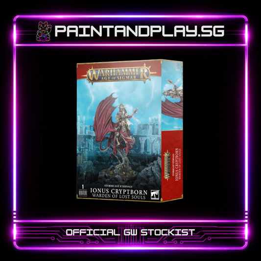 WARHAMMER AGE OF SIGMAR: STORMCAST ETERNALS IONUS CRYPTBORN WARDEN OF LOST SOULS