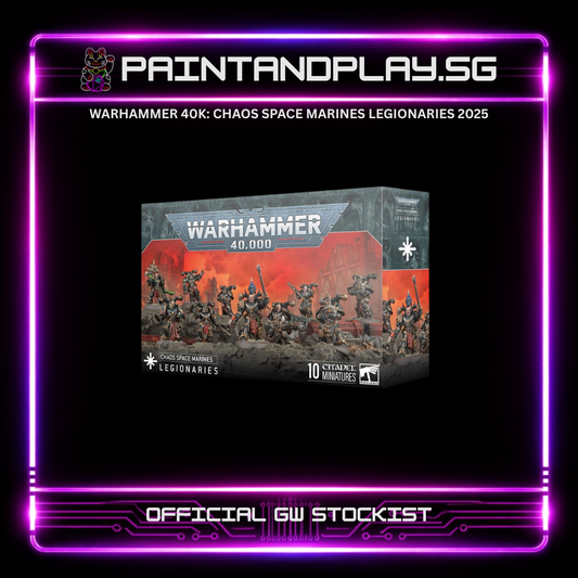 WARHAMMER 40K: CHAOS SPACE MARINES LEGIONARIES 2025