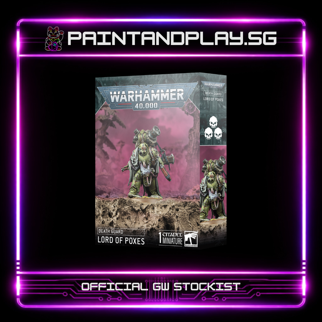 WARHAMMER 40K: DEATH GUARD LORD OF POXES