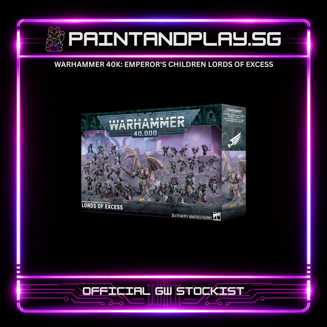WARHAMMER 40K: EMPEROR'S CHILDREN LORDS OF EXCESS BOXED SET