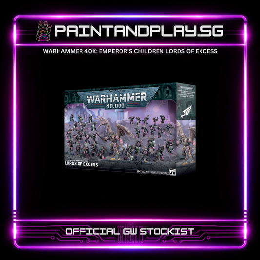 WARHAMMER 40K: EMPEROR'S CHILDREN LORDS OF EXCESS BOXED SET