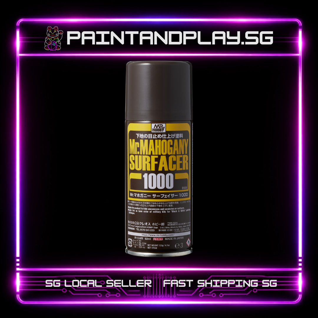 MR HOBBY: SURFACERS & TOP COATS SPRAYS