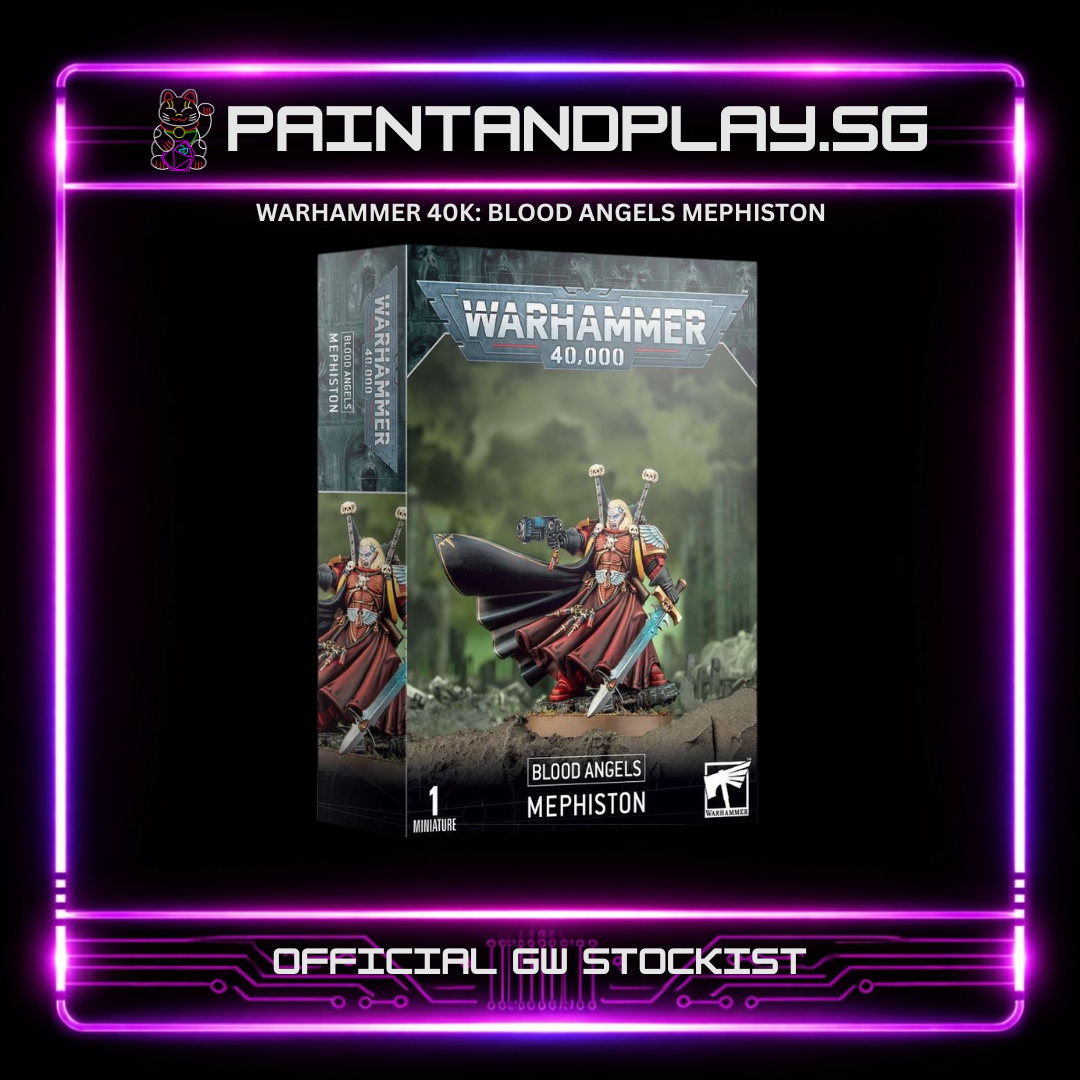 WARHAMMER 40K: BLOOD ANGELS ARMY SQUAD & HEROES HUB - DANTE, MEPHISTON & GUARD