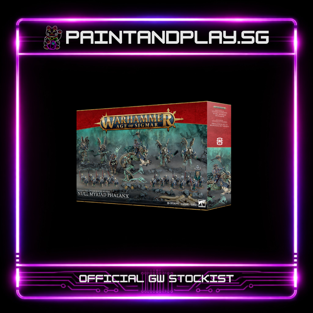 WARHAMMER AGE OF SIGMAR: OSSIARCH BONEREAPERS NULL MYRIAD PHALANX