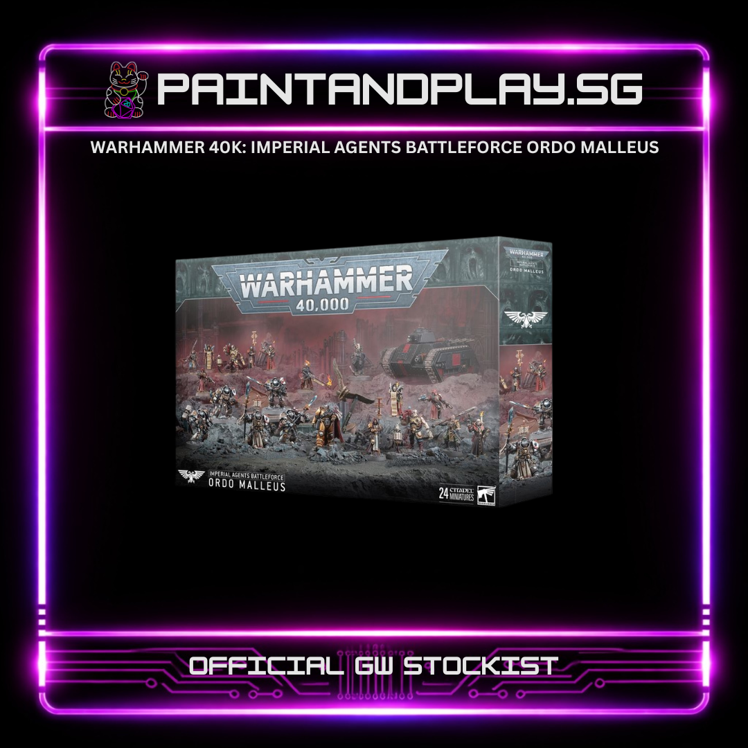 WARHAMMER 40K: IMPERIAL AGENTS BATTLEFORCE ORDO MALLEUS BOXED SET