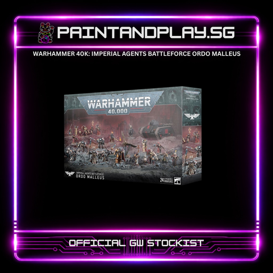 WARHAMMER 40K: IMPERIAL AGENTS BATTLEFORCE ORDO MALLEUS BOXED SET