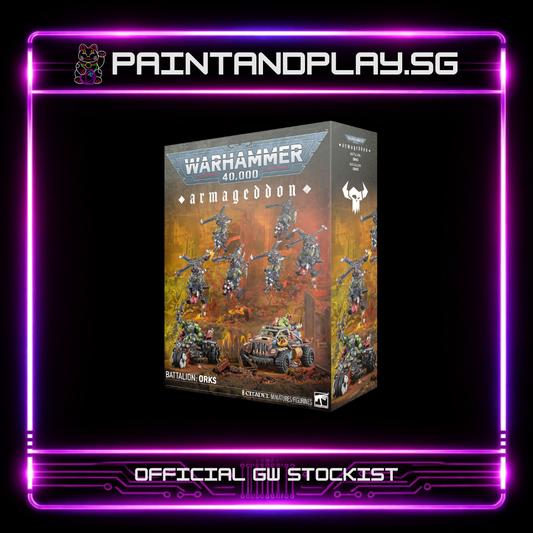 WARHAMMER 40K: ARMAGEDDON BATTALION ORKS