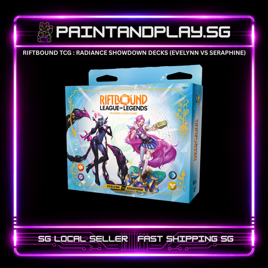 RIFTBOUND TCG : RADIANCE SHOWDOWN DECKS (EVELYNN VS SERAPHINE)