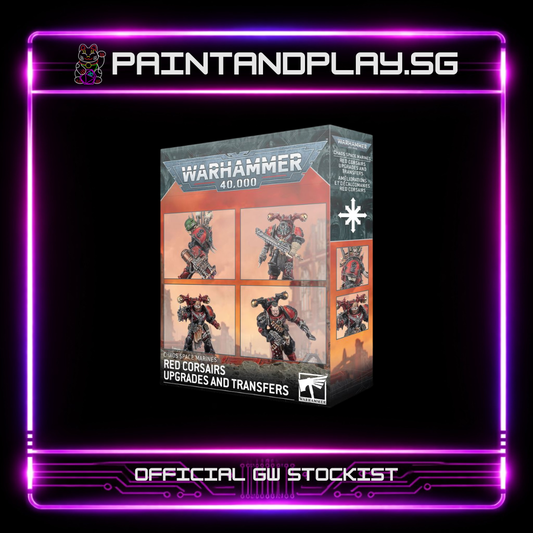 WARHAMMER 40K: CHAOS SPACE MARINES RED CORSAIRS UPGRADES & TRANSFERS