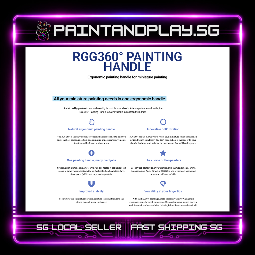 REDGRASS GAMES: RGG360 PAINTING HANDLE V2