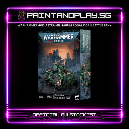 WARHAMMER 40K: ASTRA MILITARUM ARMORED DIVISION HUB - BANEBLADE, ROGAL DORN & TANKS