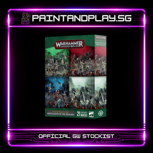 WARHAMMER AGE OF SIGMAR: UNDERWORLDS DEATH WARBANDS REVENANTS OF THE REALMS