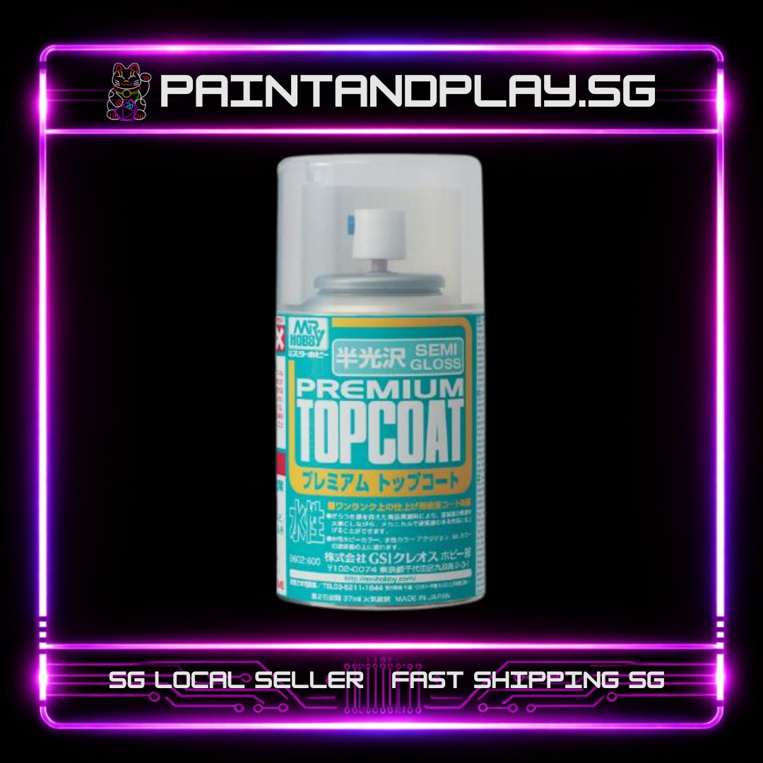 MR HOBBY: SURFACERS & TOP COATS SPRAYS