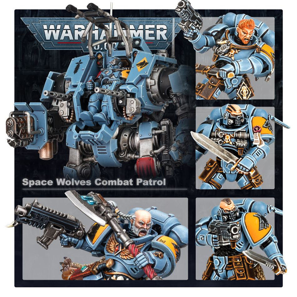 WARHAMMER 40K: SPACE WOLVES COMBAT PATROL