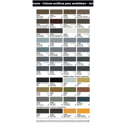 VALLEJO MODEL COLOR (AV70.730 - AV70.898)