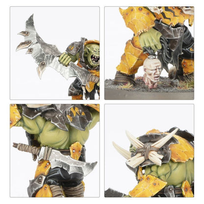 WARHAMMER AGE OF SIGMAR: SPEARHEAD ORRUK WARCLANS IRONJAWZ BIGMOB