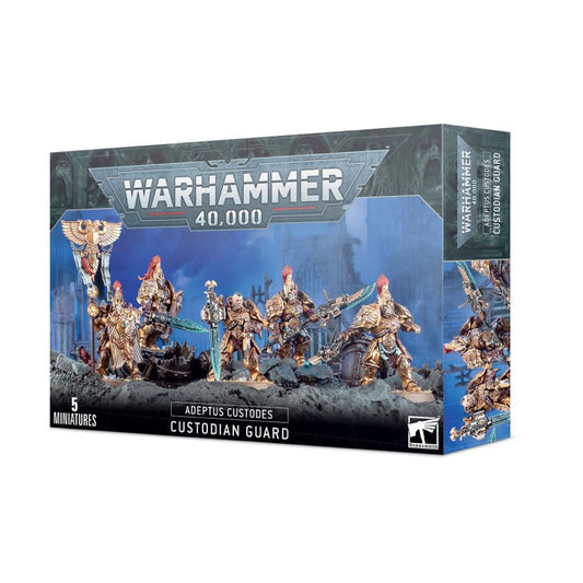 WARHAMMER 40K: ADEPTUS CUSTODES CUSTODIAN GUARD SQUAD